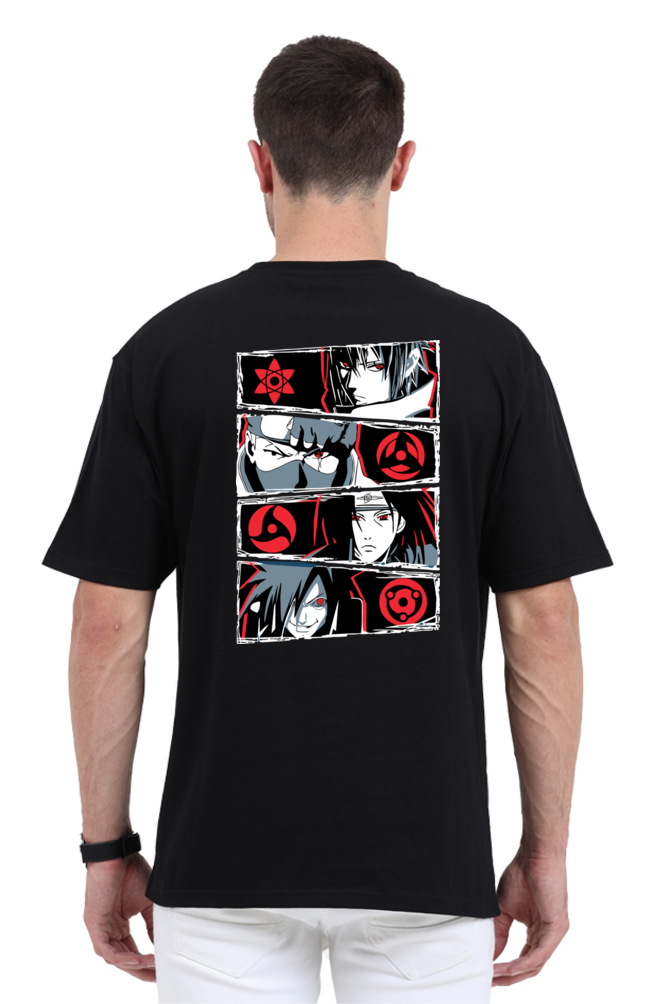 Naruto (uchiha clan) Oversized T-Shirt - Maximum Comfort and Effortless Style