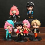 Spy X Family | Set Of 6 Anime Action Figures Model C | 9-10 cm