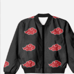 Akatsuki Cloud Pattern Bomber Jacket